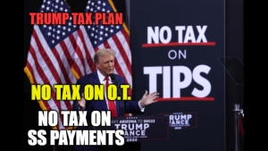 9/12/2024 - Trump announced a part of NESARA - no Tax on Overtime/SS/Tips! HR 25 on Flat Tax! 12-9-24