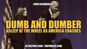 DUMB & DUMBER: ASLEEP AT THE WHEELS AS AMERICA CRASHES 1-10-24