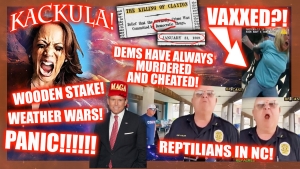 KACKULA DESTROYED! REPTOIDS IN NC?! WEATHER WARFARE! 1895 DEM VOTER FRAUD! IT'S HAPPENING! 18-10-24