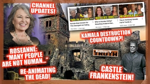 KAMALA DUMPSTER FIRE! ROSEANNE CONFIRMS NON HUMANS! JUMPING TIMELINES! UPDATES! 2-10-24