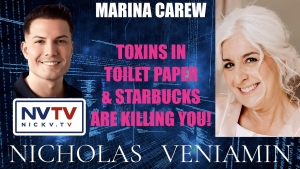 Marina Carew Discusses Toxins in Toilet Paper & Starbucks Are Killing You with Nicholas Veniamin 11-9-24