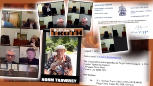 NORM TRAVERSY PODCAST! THE COURT RAN WHEN PRESENTED WITH THE TRUTH! 10-9-24