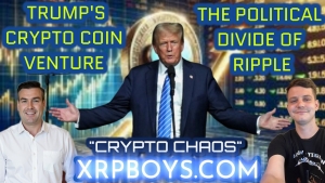 TRUMP'S CRYPTO COIN VENTURE & THE POLITICAL DIVIDE OF RIPPLE WITH PAUL BROOKER & ZAC ZERFOSS 27-10-24