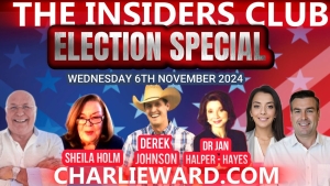 CHARLIE WARD'S INSIDERS CLUB ELECTION SPECIAL! ( EDITED WITH SOUND ) 7-11-24