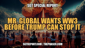 MR. GLOBAL WANTS WW3 BEFORE TRUMP CAN STOP IT 20-11-24