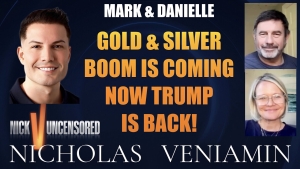 Mark & Danielle Discuss Gold & Silver Boom Is Coming Now Trump Is Back with Nicholas Veniamin 165-11-24