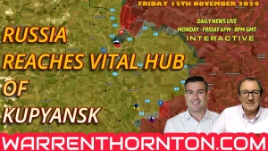 RUSSIA REACHES VITAL HUB WITH WARREN THORNTON, PAUL BROOKER, SARAH BILLS & JOHN JACKMAN 16-11-24