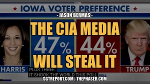 THE CIA WHORE MEDIA WILL HELP STEAL IT -- Jason Bermas 4-11-24