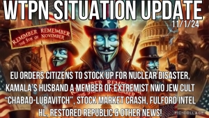 WTPN SIT/UP 11/1/24 “EU PREPS FOR NUCLEAR WAR, EMHOF CULT CONNECTION, STOCK MKT, VT INTEL”