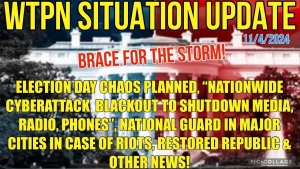 WTPN SIT/UP 11/4/24 NATIONWIDE CYBERATTACK BLACKOUT EXPECTED, MARTIAL LAW, VT INTEL